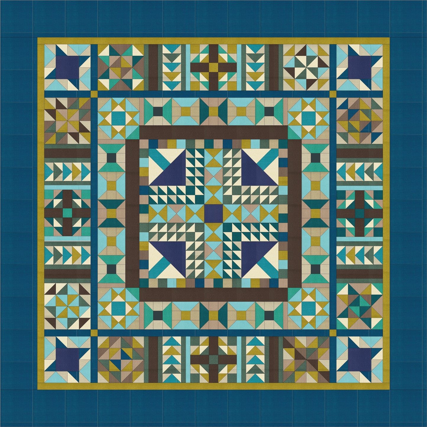 Canton Quilting Circle Block of the Month Complete Kit