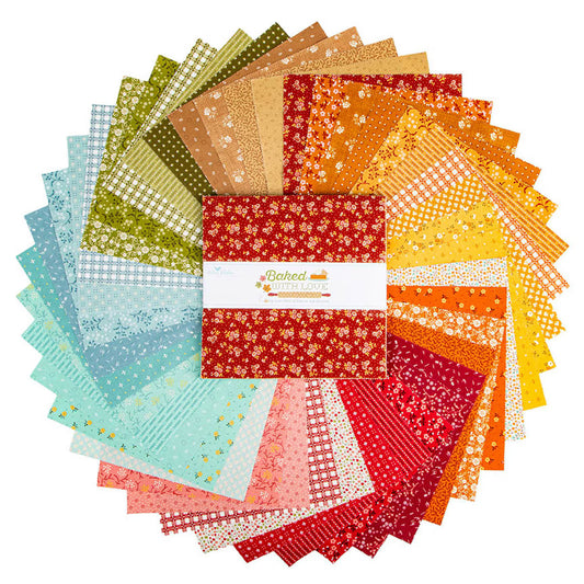 Baked with Love by Lori Holt - 10" Squares (Stacker)