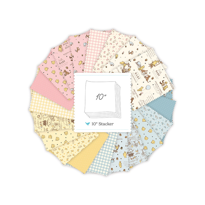 Winnie the Pooh Baby by Echo Park Paper Co - 10" Squares (Stacker)