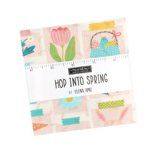 Hop into Spring by Elena Amo - 5" Squares (Charm Pack)