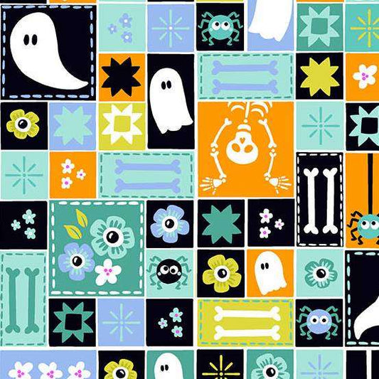 Ghostly Garden by KP Creates - Sew Spooky | Aqua