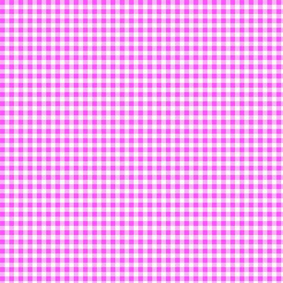 Ghostly Garden by KP Creates - Bitty Gingham | Pink
