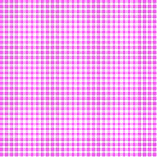 Ghostly Garden by KP Creates - Bitty Gingham | Pink