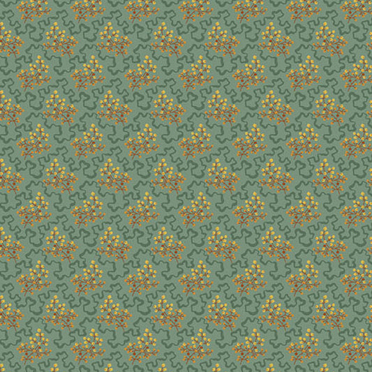 Secret Stash Favorites Chestnut by Laundry Basket Quilts - Elderberry | Sea