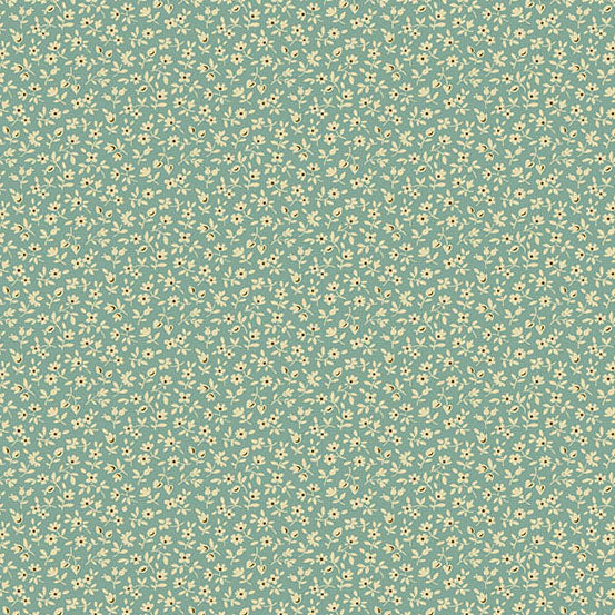 Secret Stash Favorites Blue Willow by Laundry Basket Quilts - Snowberry | Waterfall