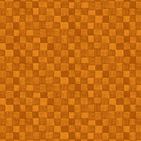 Nevermore by Andover Fabrics - Checkerboard | Orange