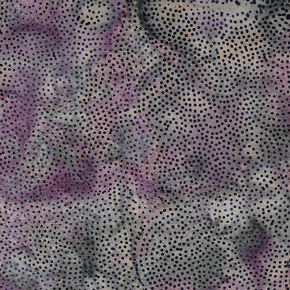 Morris Mist - Paisley Dot - Multi Purple Grey