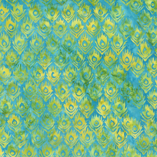 Feather & Flair by Jerry Khiev - Tail Feather | Teal Aruba