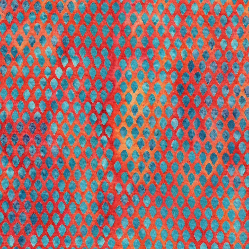 Feather & Flair by Jerry Khiev - Grid | Orange Flame
