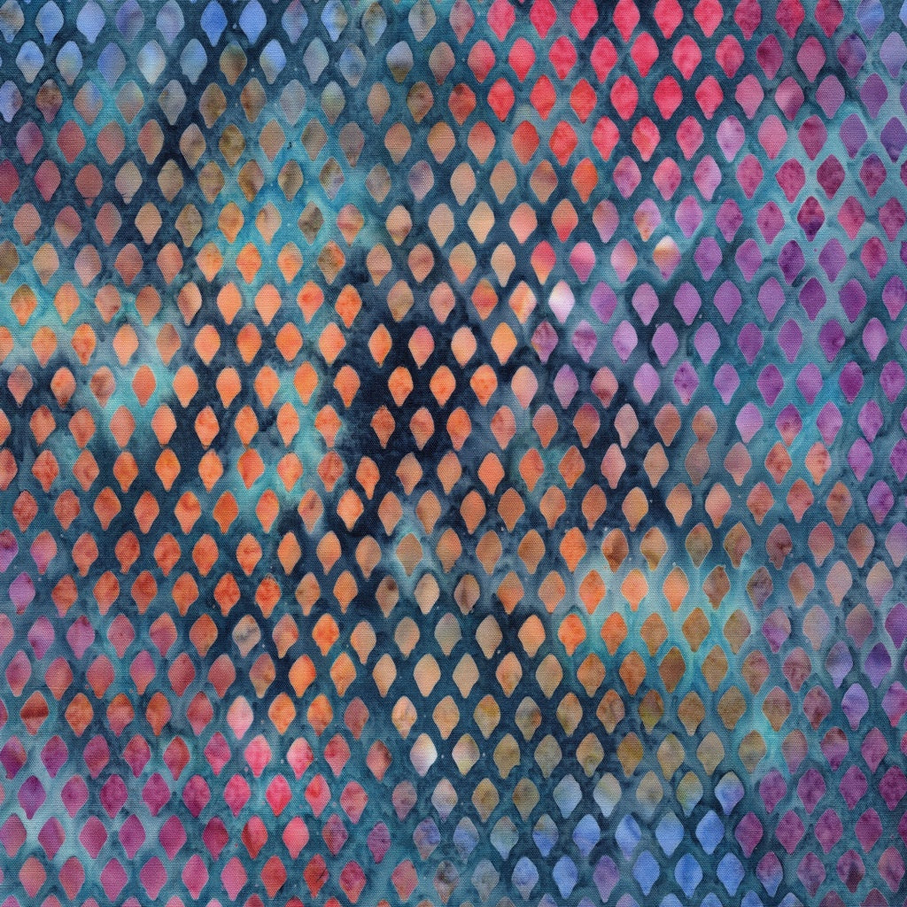 Feather & Flair by Jerry Khiev - Grid | Teal Cerulean