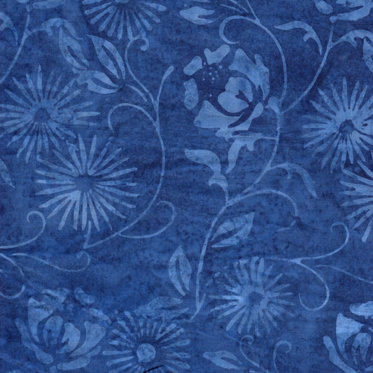 Liberty Garden by Jerry Khiev - Floral Vine | Cornflower