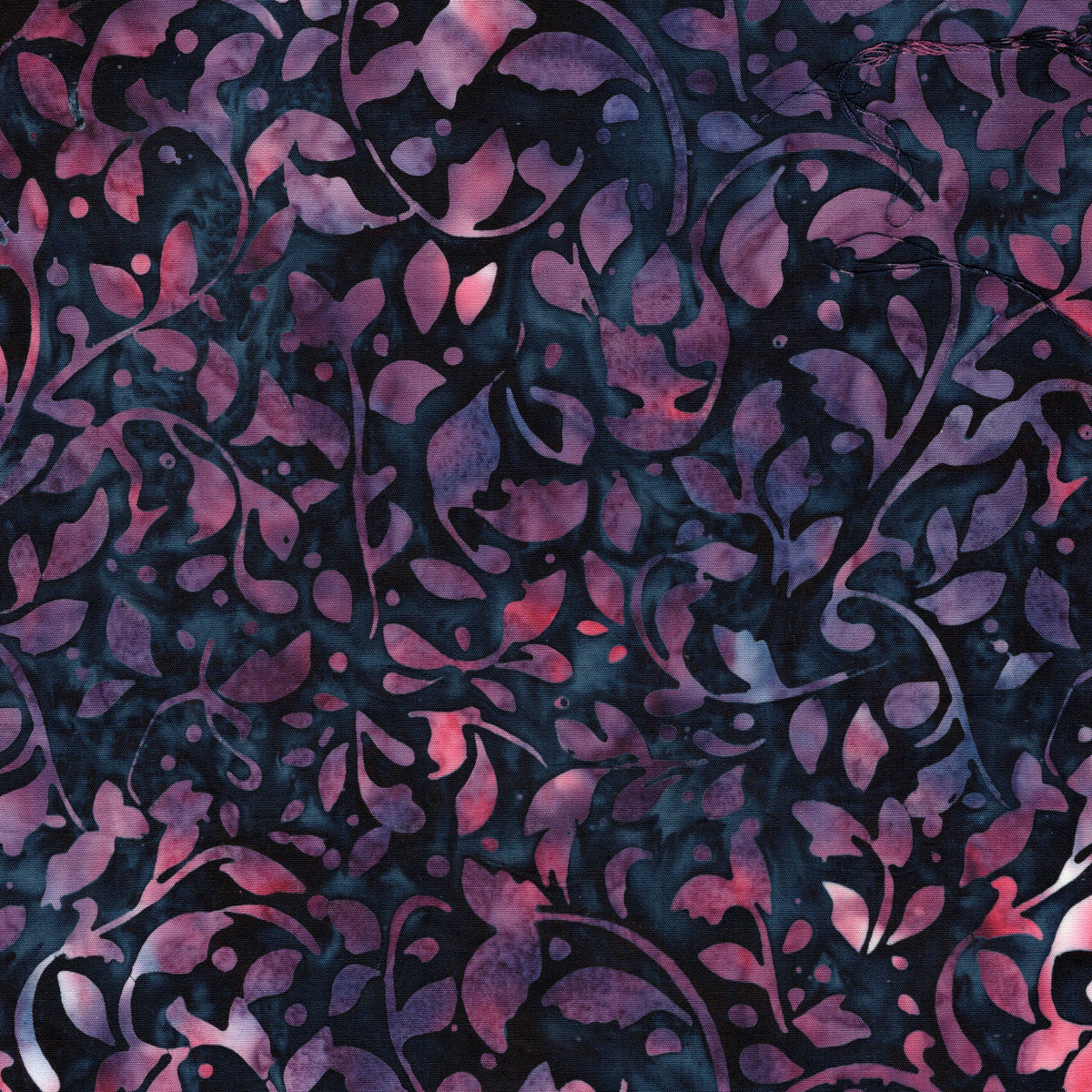 Liberty Garden by Jerry Khiev - Vines and Leaves | Midnight Blue