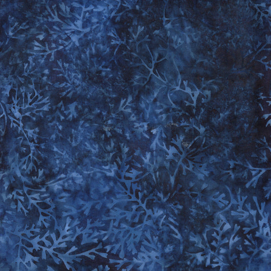 Twigs and Tails by Jerry Khiev - Vines | Navy