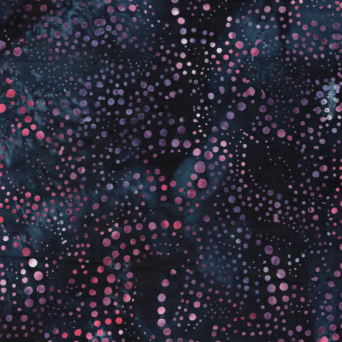 Liberty Garden by Jerry Khiev - Multi Dots | Midnight Blue
