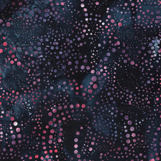 Liberty Garden by Jerry Khiev - Multi Dots | Midnight Blue