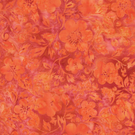 Posy Twist by Jane Hauprich - Flowers and Leaves | Vermillion