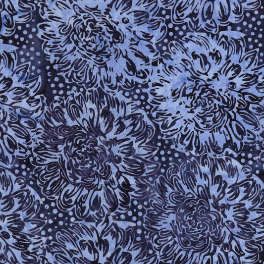Rosy Bloom by Jerry Khiev - Large Dahlias | Pansy