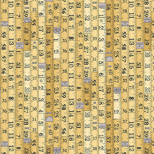 Atelier by Makower UK - Measurements | Yellow
