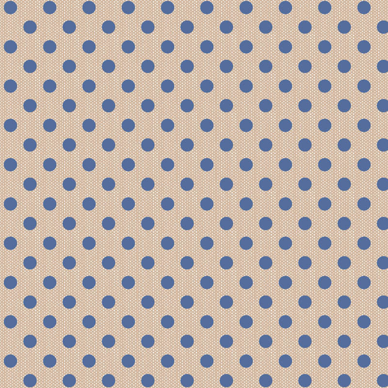 Tilda Creating Memories Woven - Polkadot Blue