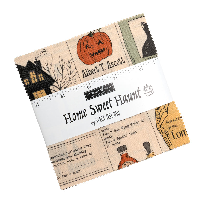 Home Sweet Haunt by Stacy Iest Hsu for Moda - 5" Squares (Charm Pack)