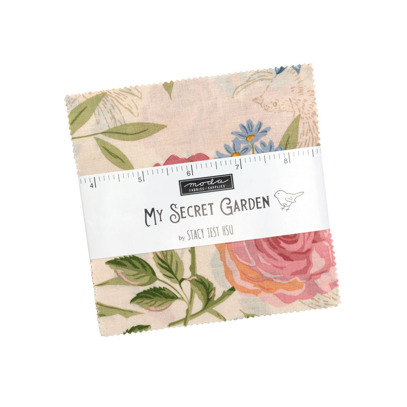 My Secret Garden by Stacy Iest Hsu - 5" Squares (Charm Pack)
