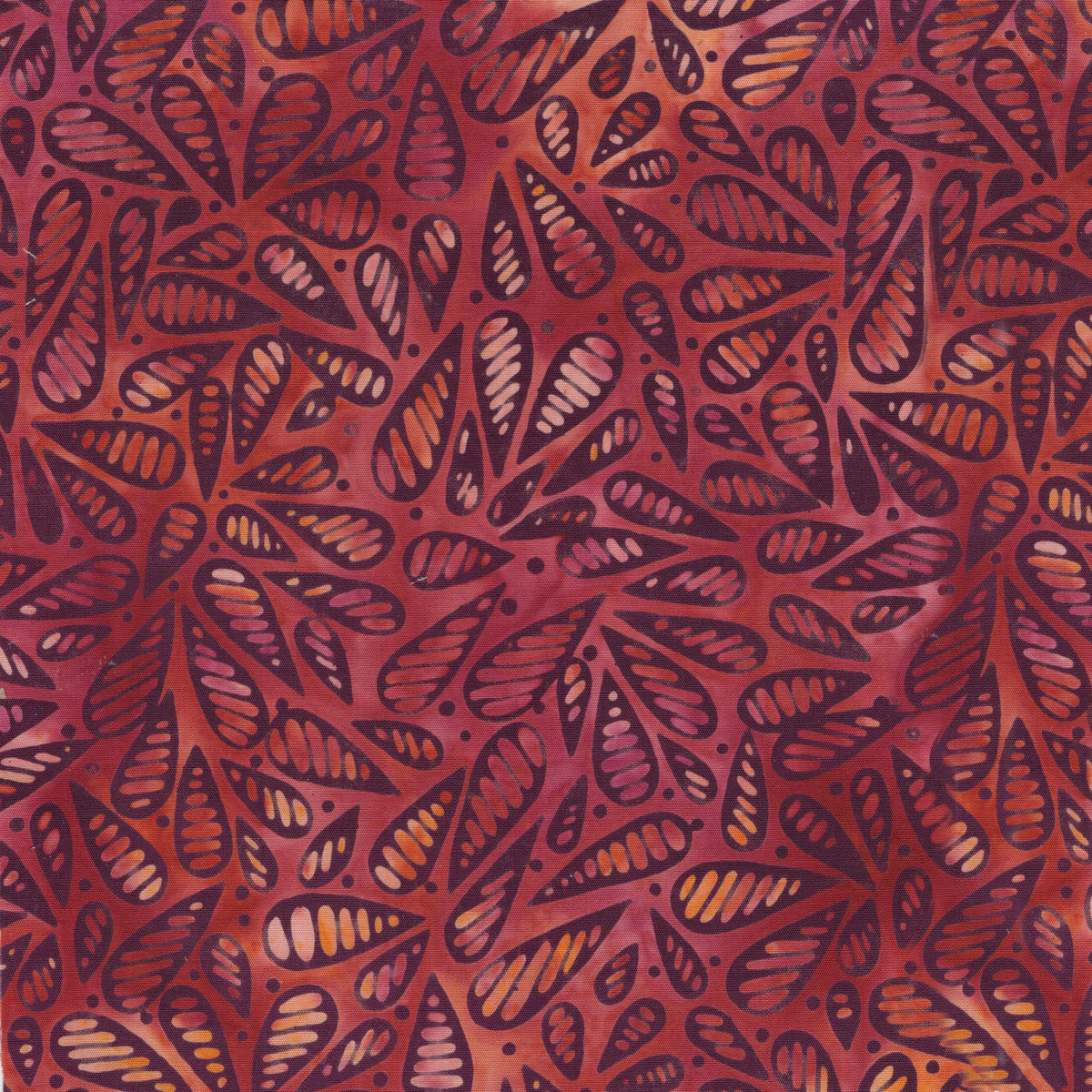 Salsa by Claudia Pfeil - Tear Drops | Burgundy