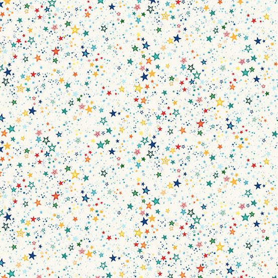 Orbit by Makower UK - Starlight | Cream