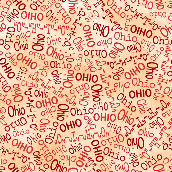 2024 All Ohio Shop Hop Fabric - 30577 A