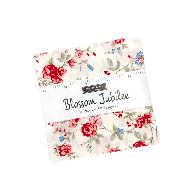 Blossom Jubilee by Bunny Hill Designs - 5" Squares (Charm Pack)