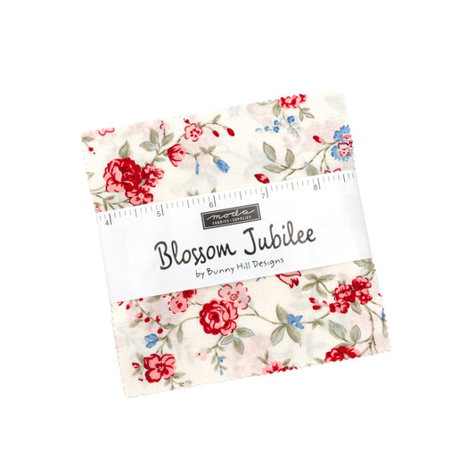Blossom Jubilee by Bunny Hill Designs - 5" Squares (Charm Pack)