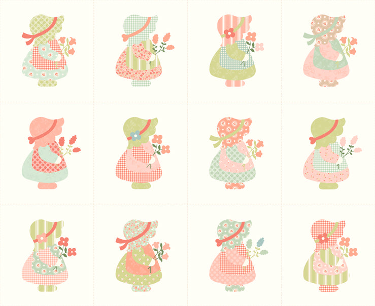 Sunbonnet Panel by My Sew Quilty Life