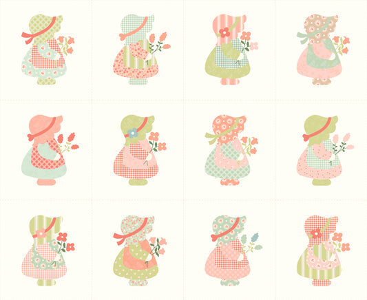 Sunbonnet Panel by My Sew Quilty Life