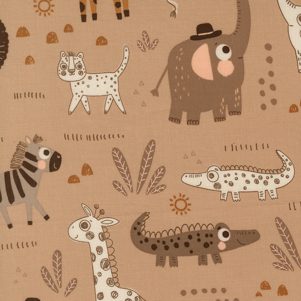 Wildly Cute Safari by Elena Amo - 39080 Tan