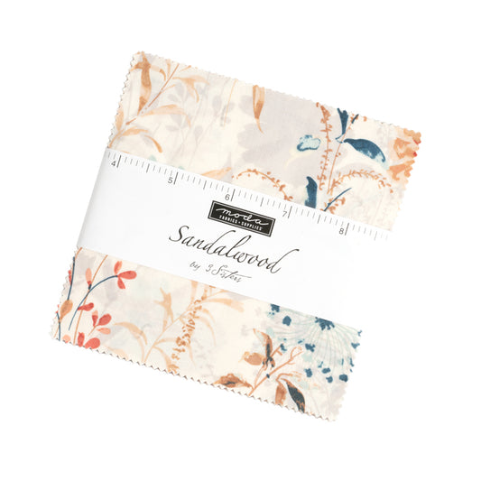 Sandalwood by 3 Sisters for Moda - 5" Squares (Charm Pack)