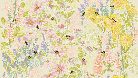 Pollinators by Robin Pickens - Bee Garden 48810 Cloud