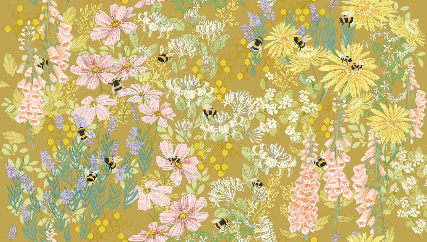 Pollinators by Robin Pickens - Bee Garden 48810 Golden