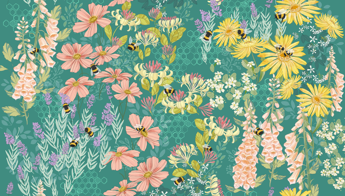 Pollinators by Robin Pickens - Bee Garden 48810 Pond