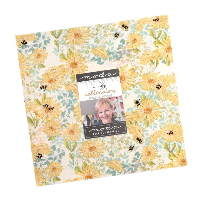 Pollinators by Robin Pickens - 10" Squares (Layer Cake)