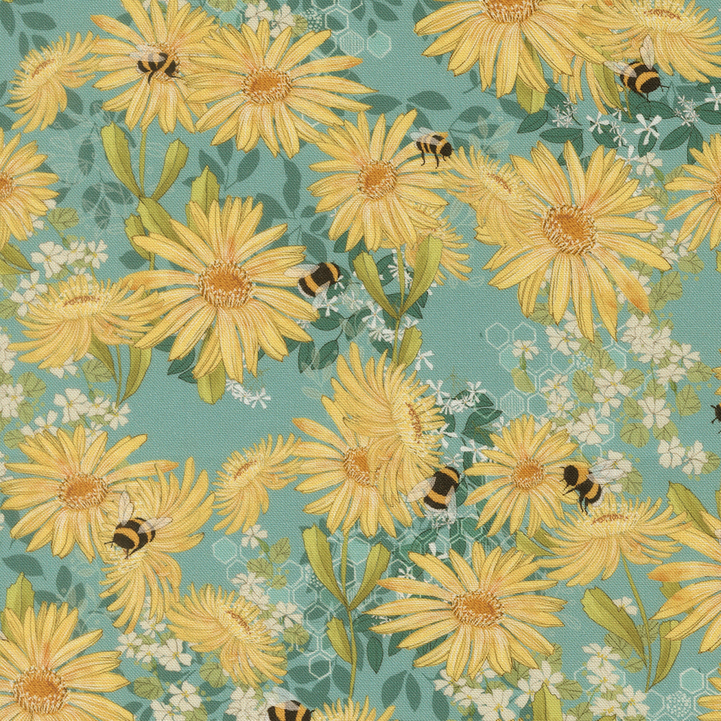 Pollinators by Robin Pickens - Daisies 48811 Pond