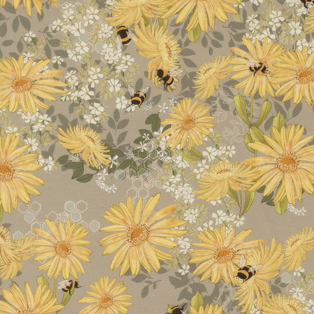 Pollinators by Robin Pickens - Daisies 48811 Pebble