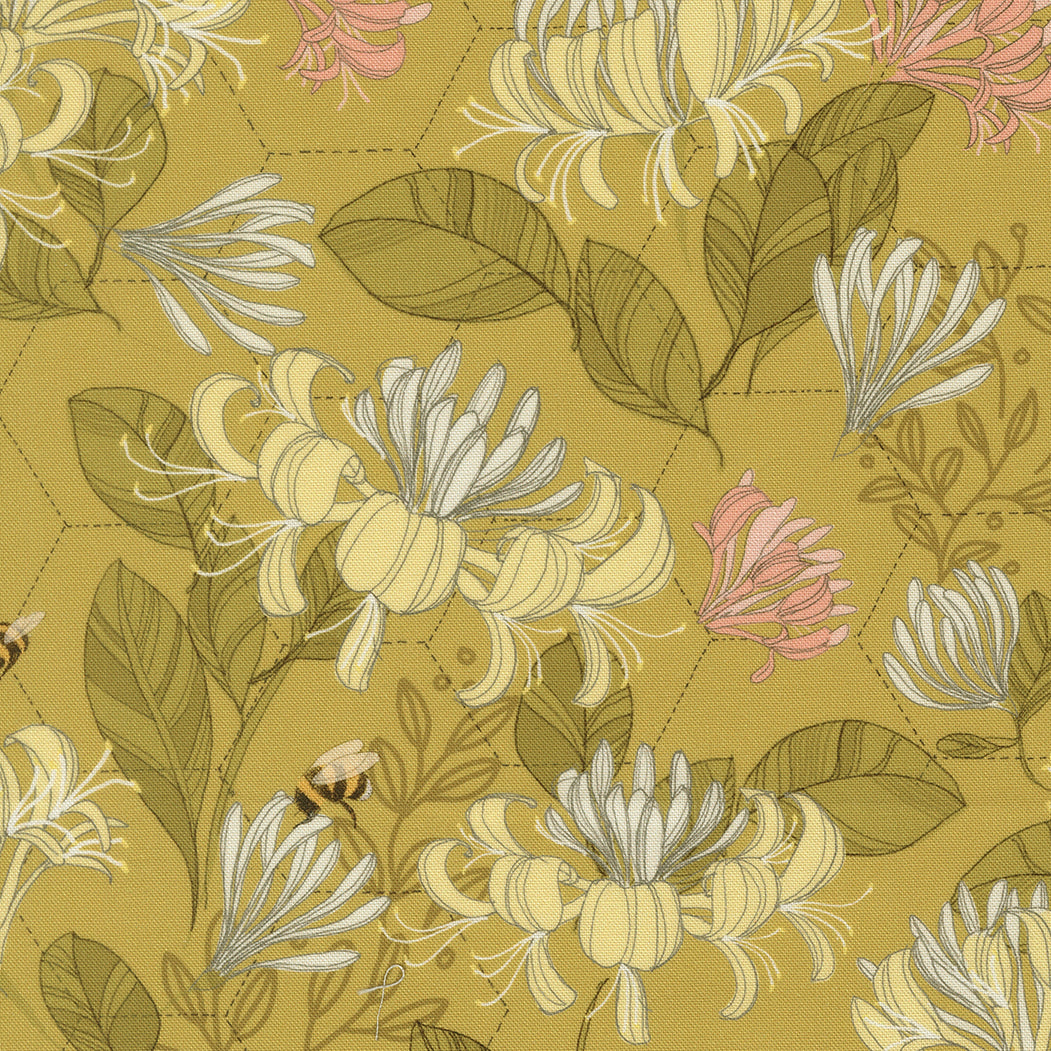 Pollinators by Robin Pickens - Honeysuckle 48812 Golden