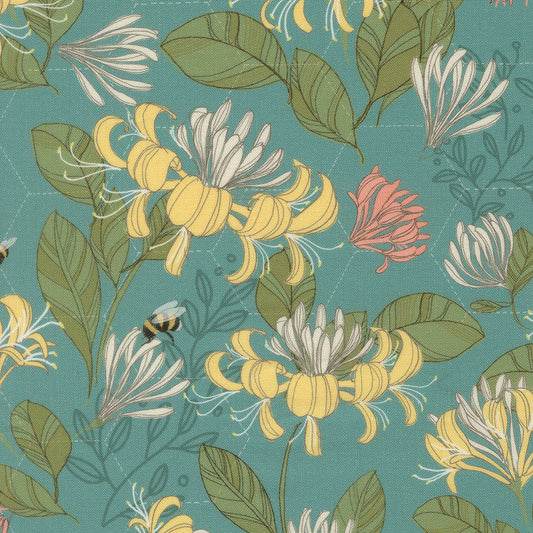 Pollinators by Robin Pickens - Honeysuckle 48812 Pond