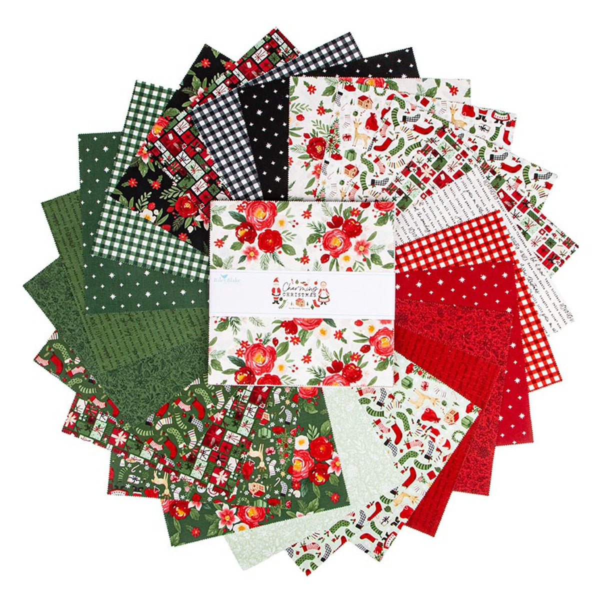 Charming Christmas by Kelsey Carlson - 5" Squares (Stacker)