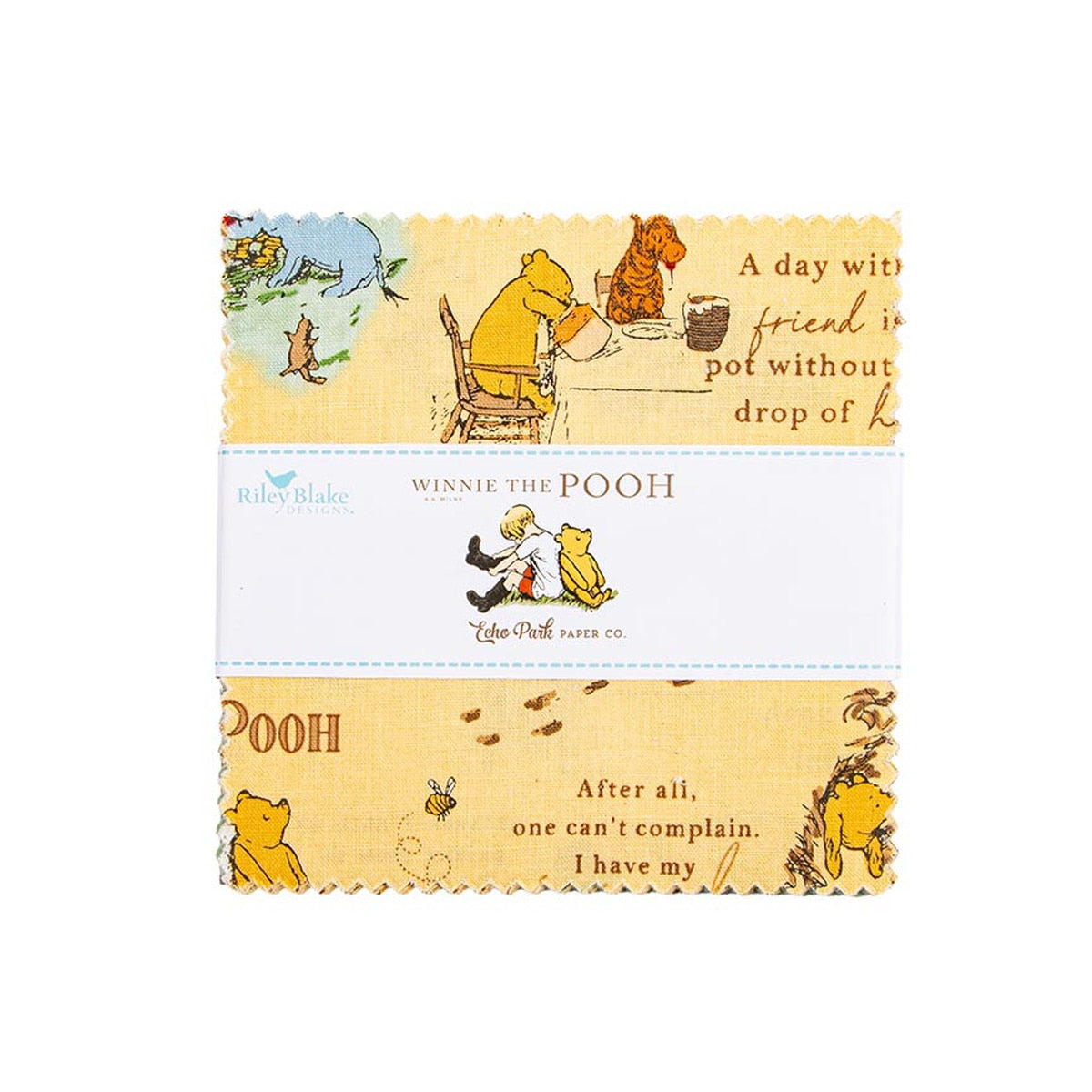 Winnie the Pooh by Echo Park Paper Co - 5" Squares (Stacker)