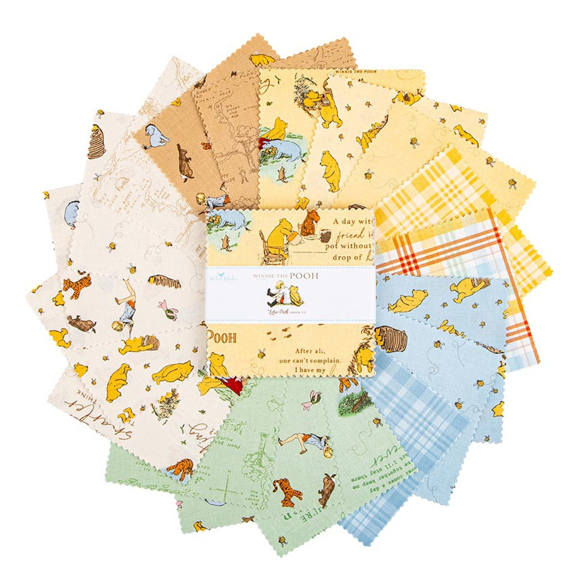 Winnie the Pooh by Echo Park Paper Co - 5" Squares (Stacker)