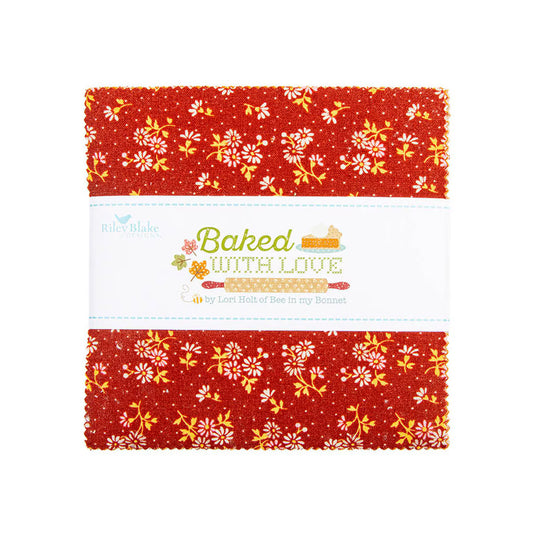 Baked with Love by Lori Holt - 5" Squares (Stacker)