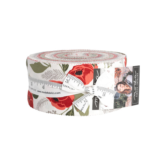 Christmas Eve by Lella Boutique for Moda -  2 1/2" Strips (Jelly Roll)