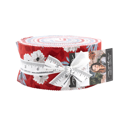 Old Glory by Lella Boutique for Moda - 2 1/2" Strips (Jelly Roll)