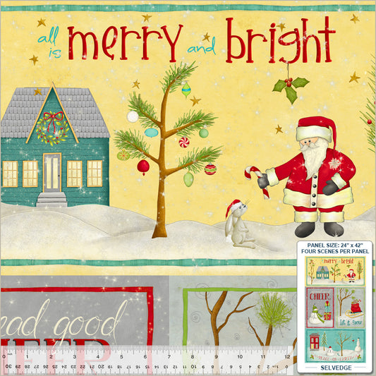 A Very Terri Christmas by Terri Degenkolb - Merry & Bright Panel