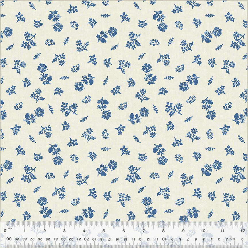 Banyan by Whistler Studios - Floral Ivory/Blue